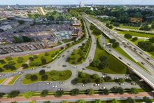 Rotonde Brailleweg en verbindingsweg