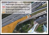 juistzuidelijke vleugelwanden Papiermolentunnel