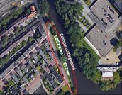 plattegrond aanplant bomen en struiken Oude Winschoterdiep wk5 2018