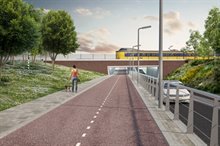 impressie Helperzoomtunnel CHP