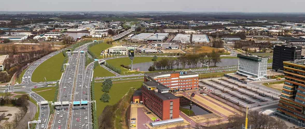 afrit europaweg skivijver nieuwe situatie