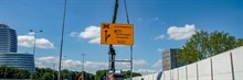 canvas-DSC05665 plaatsen verkeersbord tijdelijke weg