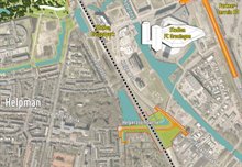 plattegrond Helperzoomtunnel