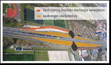 West voorbelasting taluds rotonde tot vrijheidsplein