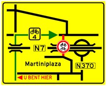 20201120 - plaatsen speciale borden t.b.v. afsluiting fietspad KW 04