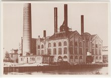 1986_26767 eerste elektriciteitscentrale 1916-1919 bron Beeldbank Groninger Archieven