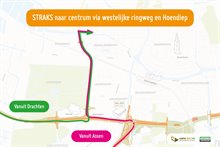 ARZ19_Kaartjes route_westelijke ringweg en Hoendiep_DEF