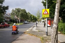 De Savornin Lohmanlaan - Beethovenlaan: Gewijzigde voorrangssituatie en kruispuntverhoging