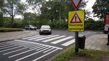 Goeman Borgesiuslaan - Helperzoom; Gewijzigde voorrangssituatie en kruispuntverhoging