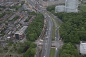 De N7 vanuit de lucht