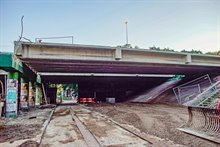 Gedeeltelijk viaduct Hereweg