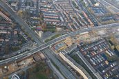 Bouwkuip bij de Kempkensberg en bouwkuip bij de Frontier