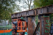 LR - Bouw tijdelijke brug over Noord-Willemskanaal - Beeldnummer - 315-5