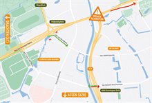 20220210 tijdelijke verkeerssituatie zuidelijke wijken tijdens Operatie Julianaplein bijgesneden - Vonc