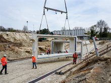 220412 Inhijsen tunneldelen Papiermolentunnel Raymond Bos Beeldnummer 04051