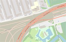 20220902 plattegrond Papiermolentunnel - Open Street Maps
