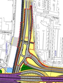 Ontwerp verkeersplein Brailleweg 1 - TB 2016