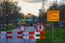 Sloop viaduct Concourslaan in beeld