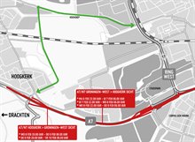 20230206 afsluitingen asfaltreparatie hoogkerk-vrijheidsplein