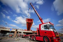 Verwijderen tijdelijke viaduct Paterswoldseweg in beeld