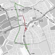 20230327 Afsluiting Brailleweg autoverkeer stad uit