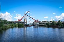 230720 Inhijsen brugdek Euvelgunnerbrug Raymond Bos Beeldnummer 0535