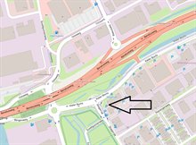 Nieuwe situatie OpenStreetmaps - Kieler-Bocht-T-Kruising