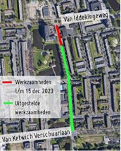 20231120 Vondellaan zuidzijde nieuwe planning