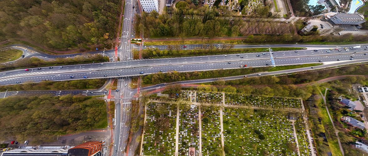 Aansluiting Hereweg nu