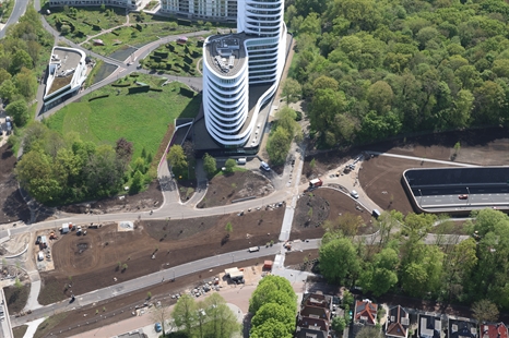 20250506 luchtfoto Zuiderplantsoen - Rijkswaterstaat - CG3A8907 RWSNN_Groningen-Ring Zuid (8)