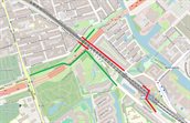 20250625 afsluiting fietsers vanaf 27 juni Esperantotunnel2